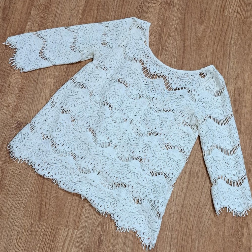 TRF Zara Collection Lace Top EUC Size Medium - Picture 1 of 7